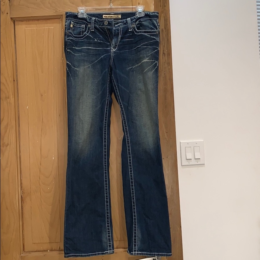 BIG STAR dark wash jeans